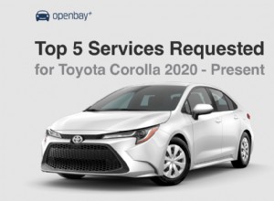 Toyota Corolla (2020-présent) :5 services Openbay les plus courants 