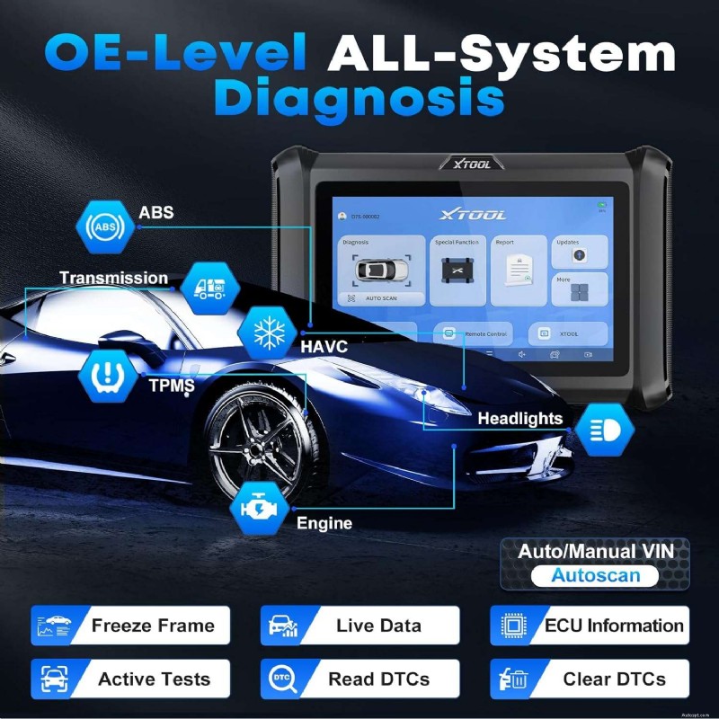 VDIAGTOOL VD80BT Lite vs XTOOL D7S (2026) :quel scanner convient le mieux à votre budget ? 