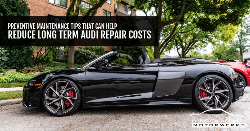 Entretien préventif :la clé pour réduire les factures de réparation d Audi 