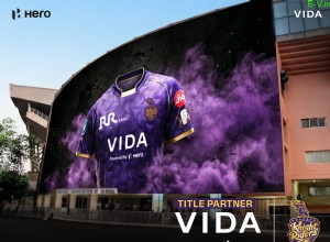 VIDA s associe à Kolkata Knight Riders en tant que sponsor principal, dynamisant une nouvelle génération 