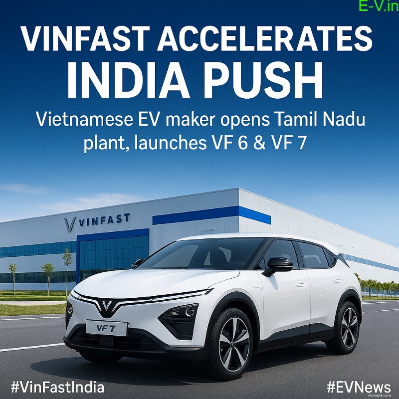 VinFast met le cap sur une expansion rapide en Inde après le lancement de l usine 