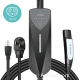 Chargeur portable Lectron Tesla NACS EV – Niveaux 1 et 2, 120 V/240 V, 8‑40 A, compatible NEMA5‑15 et 14‑50 