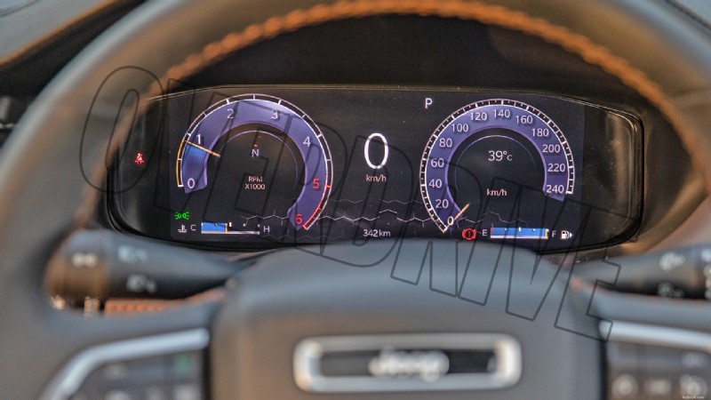 À l’intérieur du Jeep Meridian Limited 2022 :caractéristiques de luxe et confort 