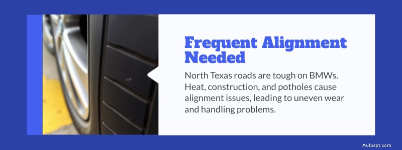 Services d’alignement et de pneus BMW à Dallas et Plano, Texas – Précision et performance 