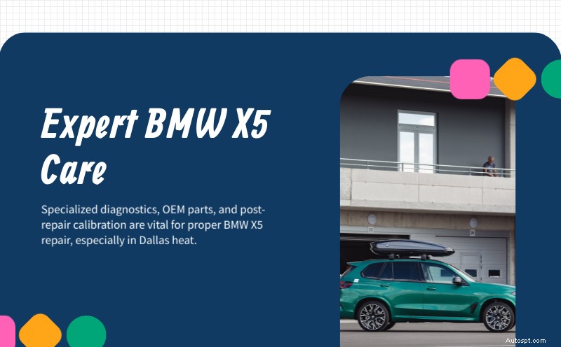 Réparations expertes BMW X5 à Plano, Dallas et White Rock - Diagnostics certifiés et service complet du système 