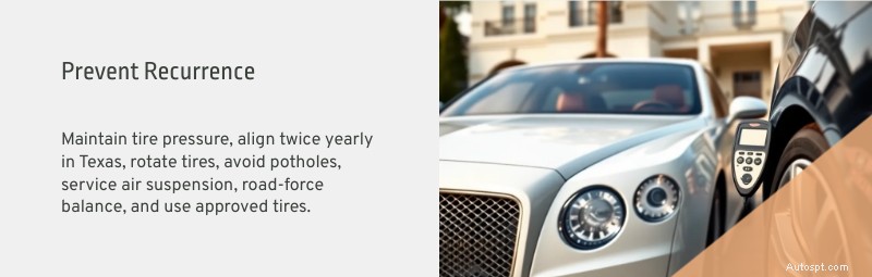 Service d alignement des roues et de pneus Bentley à Dallas et Plano - Précision d expert pour des performances et une sécurité de luxe 