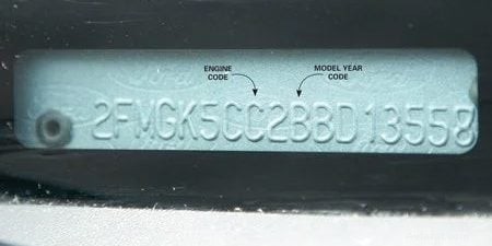 Décodez le VIN de votre voiture pour trouver le code moteur et l année modèle 