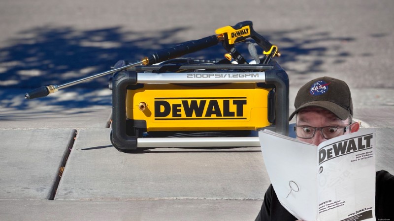 Examen du nettoyeur haute pression électrique DeWalt 2100psi - Performance, fiabilité et valeur 